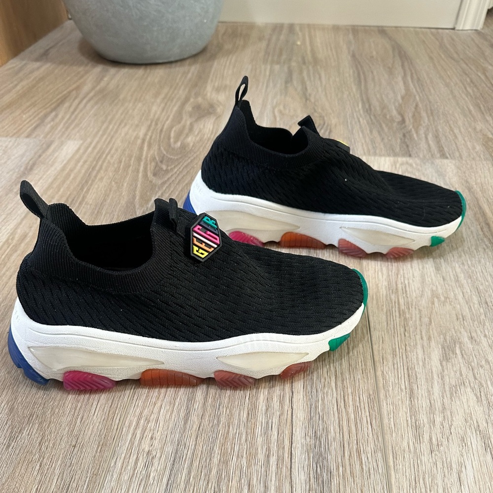 Geiger Black Rainbow Sneakers
